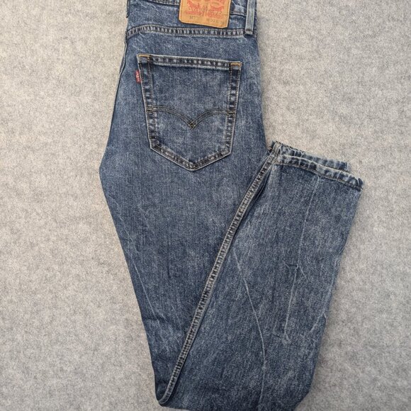 Levi's 512 Slim Taper Fit Men's Jeans - Light wash - W32 x L34 - Picture 13 of 14